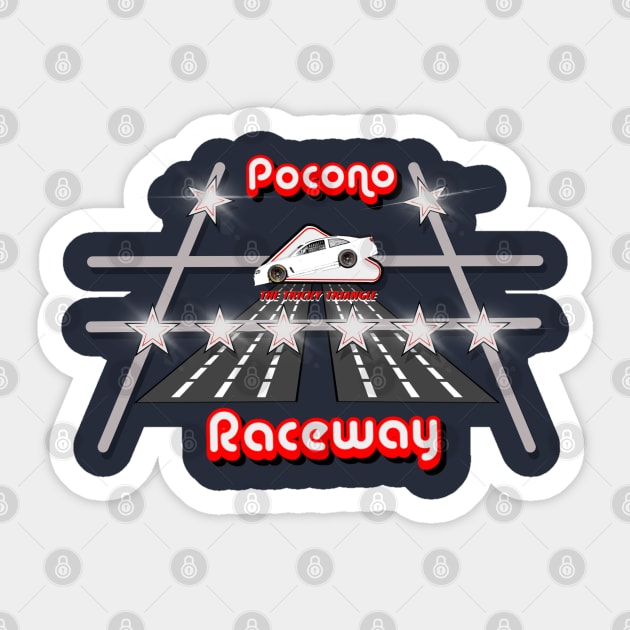 Legendary motor racing Raceway Sticker by MotorManiac
